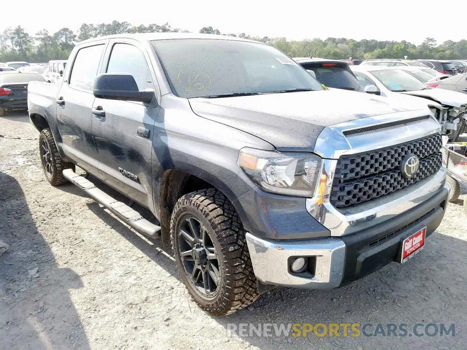 1 Photograph of a damaged car 5TFEY5F14LX259226 TOYOTA TUNDRA 2020