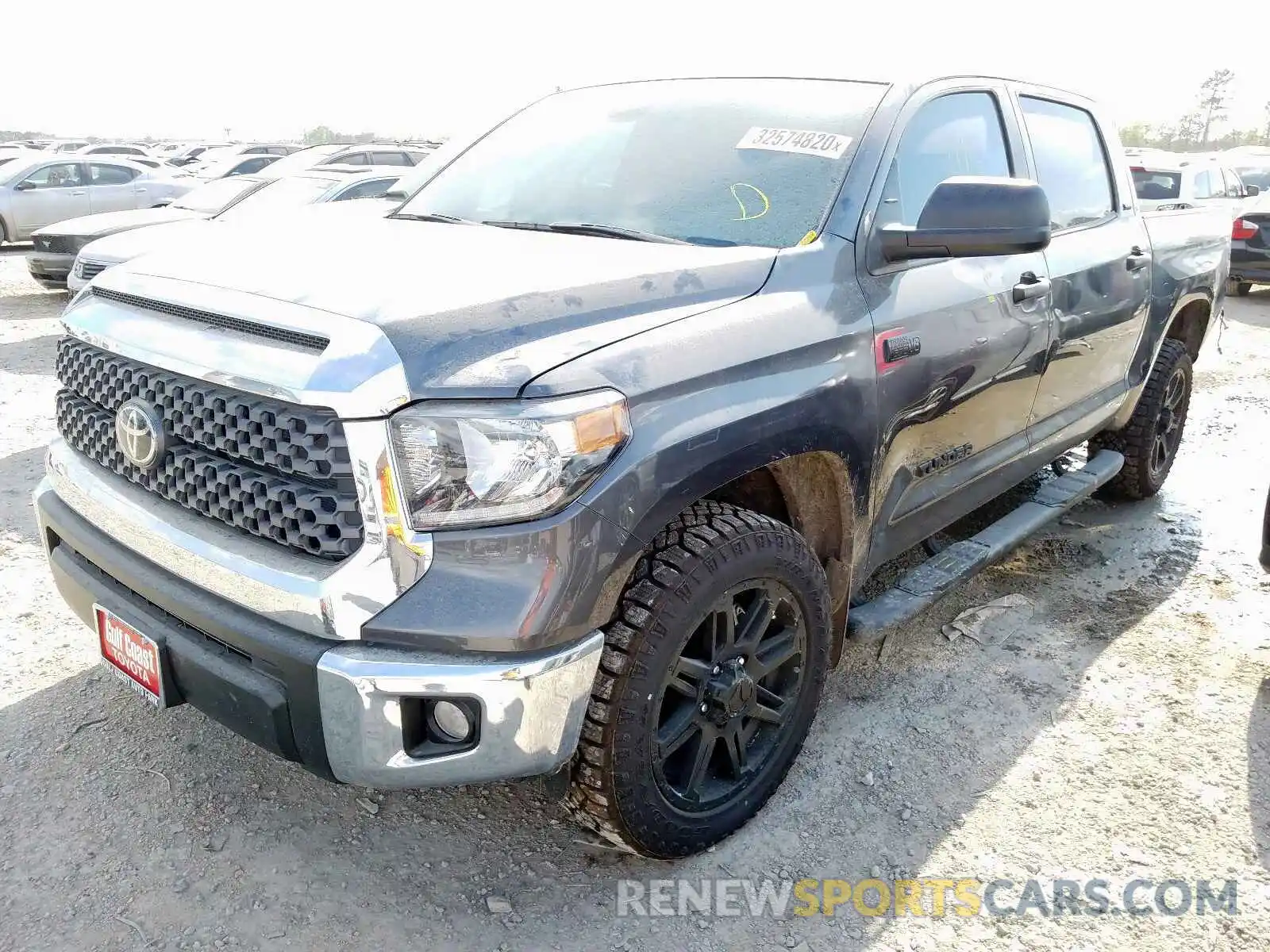 2 Photograph of a damaged car 5TFEY5F14LX259226 TOYOTA TUNDRA 2020