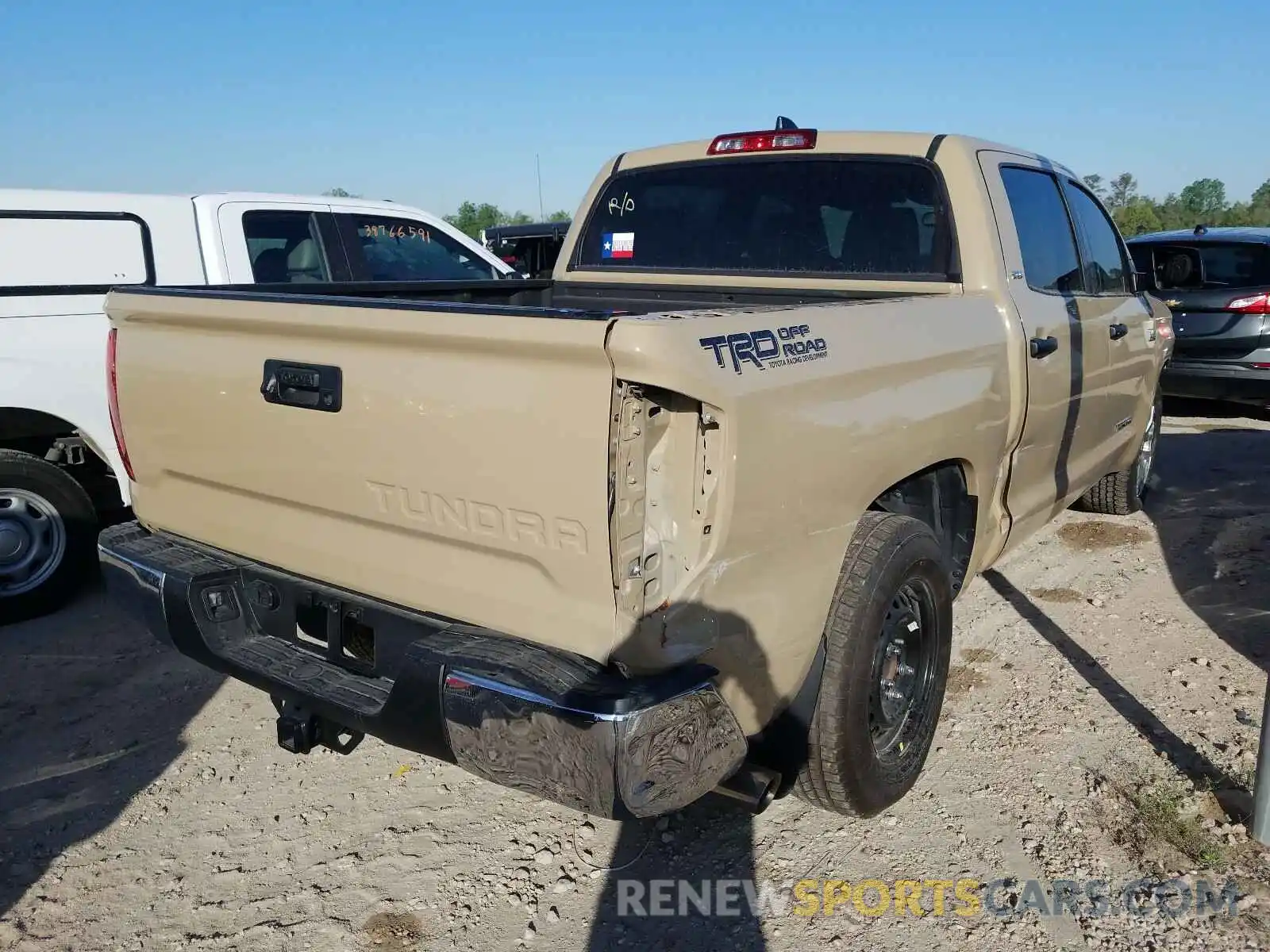 4 Photograph of a damaged car 5TFEY5F14LX260117 TOYOTA TUNDRA 2020