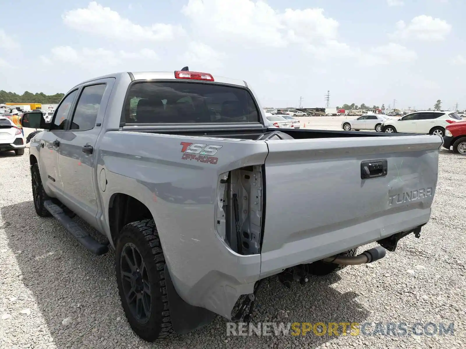 3 Photograph of a damaged car 5TFEY5F14LX261347 TOYOTA TUNDRA 2020