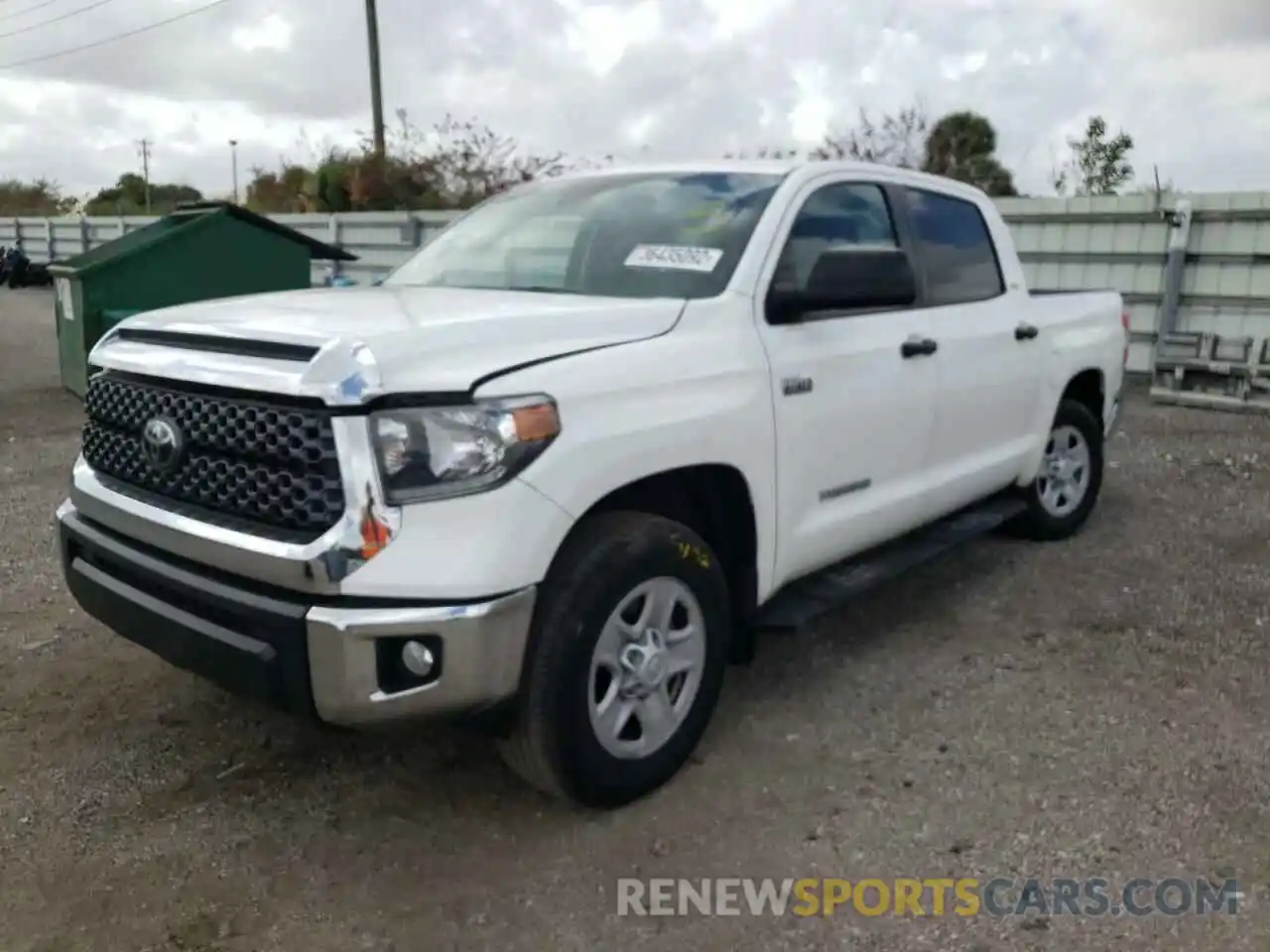 2 Photograph of a damaged car 5TFEY5F14LX261459 TOYOTA TUNDRA 2020