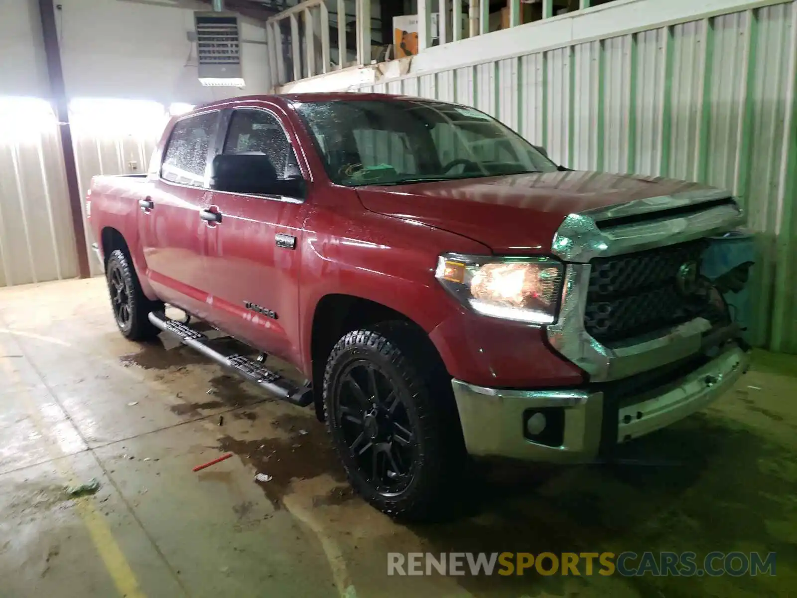 1 Photograph of a damaged car 5TFEY5F14LX264085 TOYOTA TUNDRA 2020