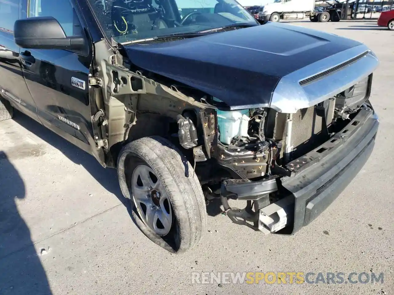 9 Photograph of a damaged car 5TFEY5F14LX265544 TOYOTA TUNDRA 2020