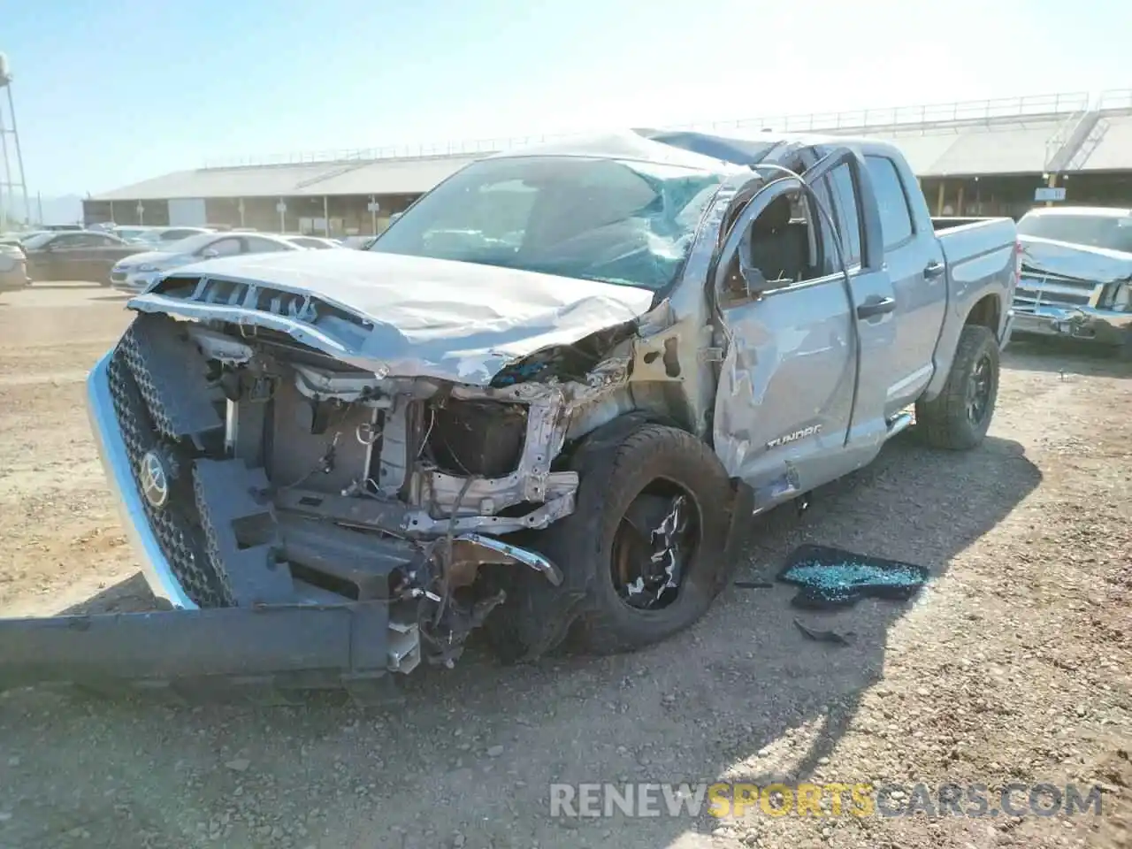 9 Photograph of a damaged car 5TFEY5F15LX256156 TOYOTA TUNDRA 2020