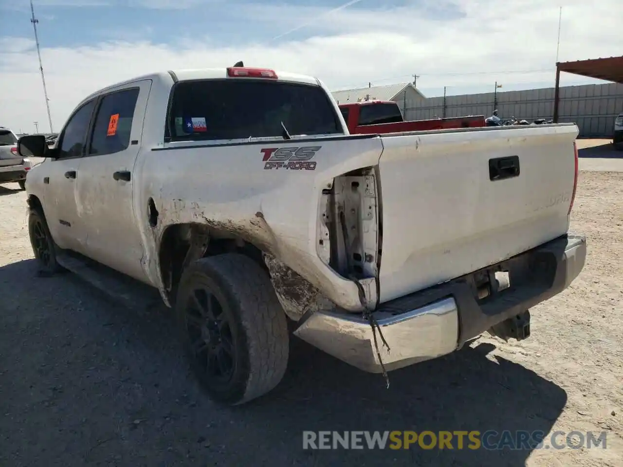 3 Photograph of a damaged car 5TFEY5F15LX258795 TOYOTA TUNDRA 2020