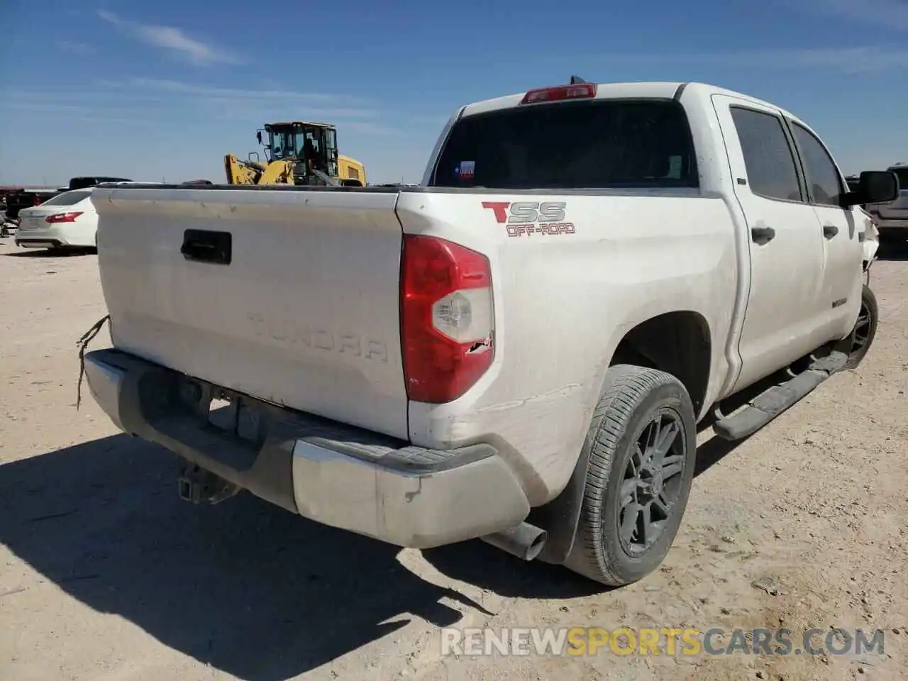 4 Photograph of a damaged car 5TFEY5F15LX258795 TOYOTA TUNDRA 2020