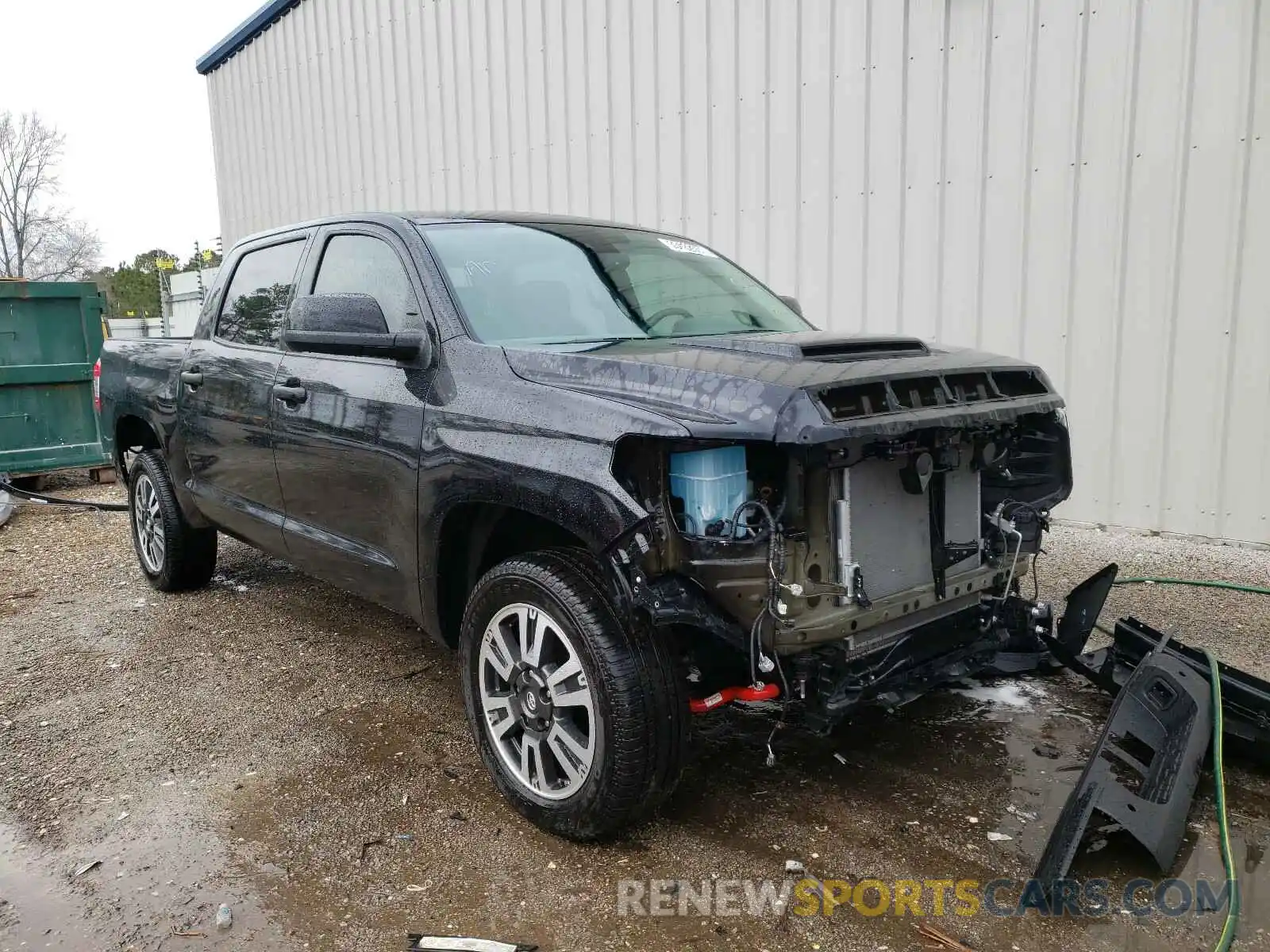 1 Photograph of a damaged car 5TFEY5F15LX262572 TOYOTA TUNDRA 2020