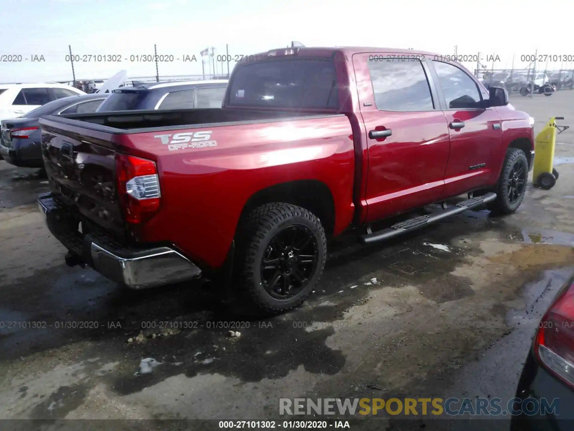 4 Photograph of a damaged car 5TFEY5F16LX257445 TOYOTA TUNDRA 2020