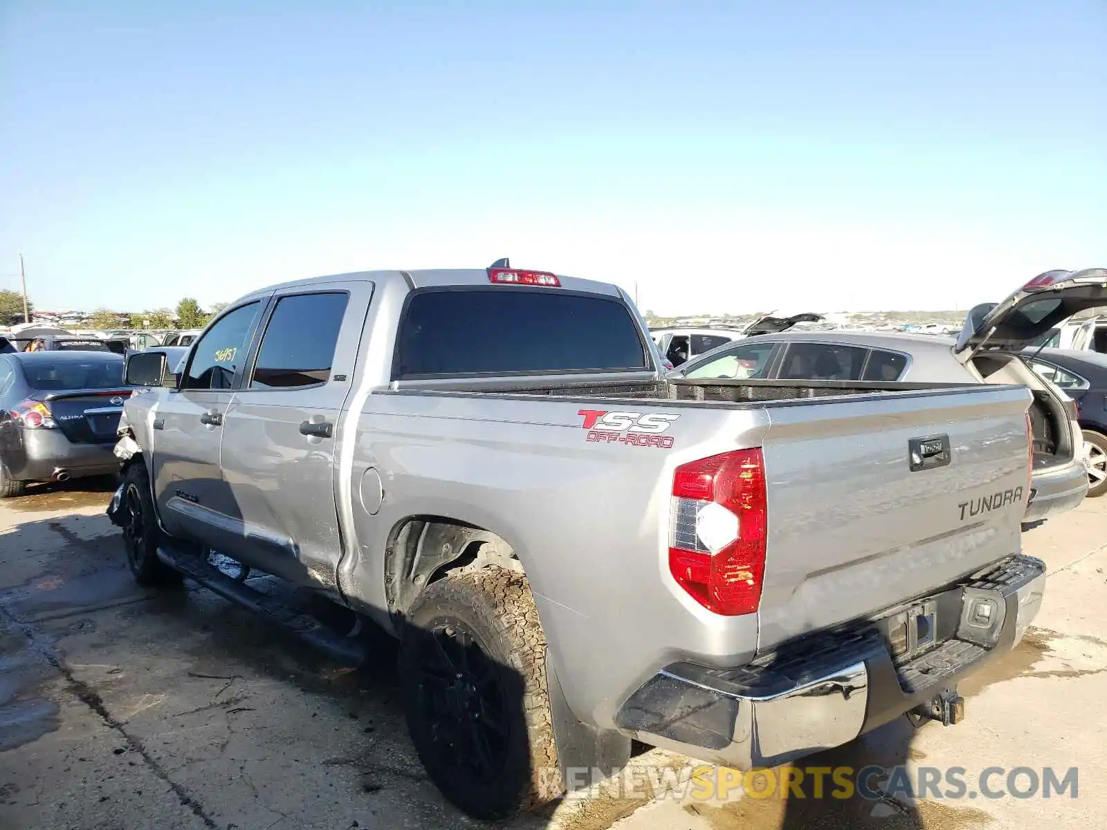 3 Photograph of a damaged car 5TFEY5F16LX258322 TOYOTA TUNDRA 2020