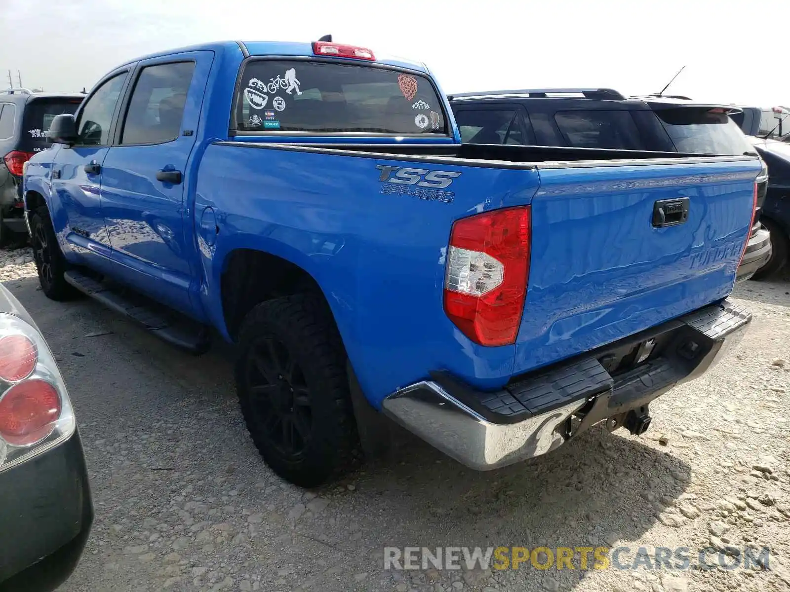 3 Photograph of a damaged car 5TFEY5F16LX258613 TOYOTA TUNDRA 2020