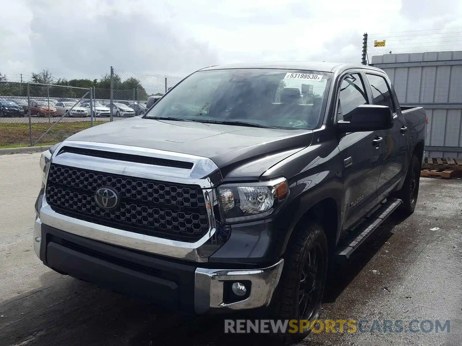 2 Photograph of a damaged car 5TFEY5F16LX258837 TOYOTA TUNDRA 2020