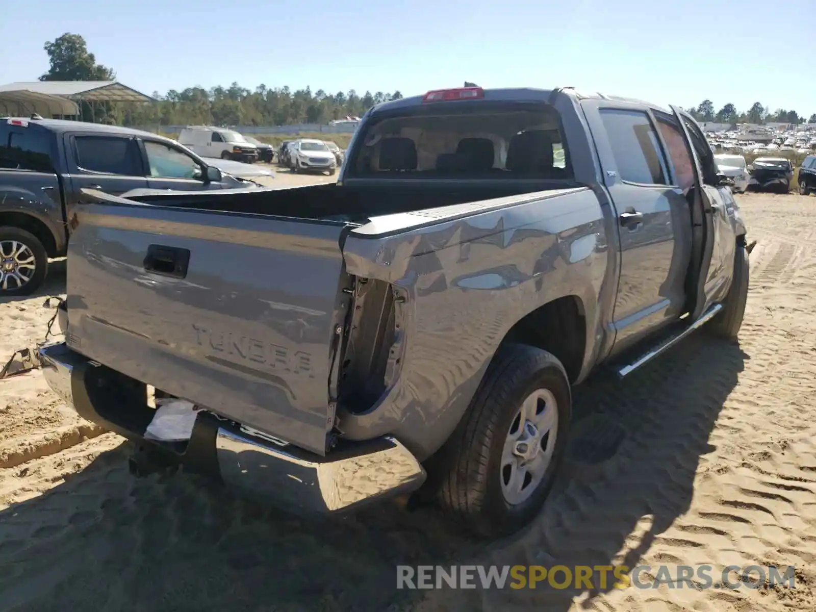 4 Photograph of a damaged car 5TFEY5F16LX260281 TOYOTA TUNDRA 2020