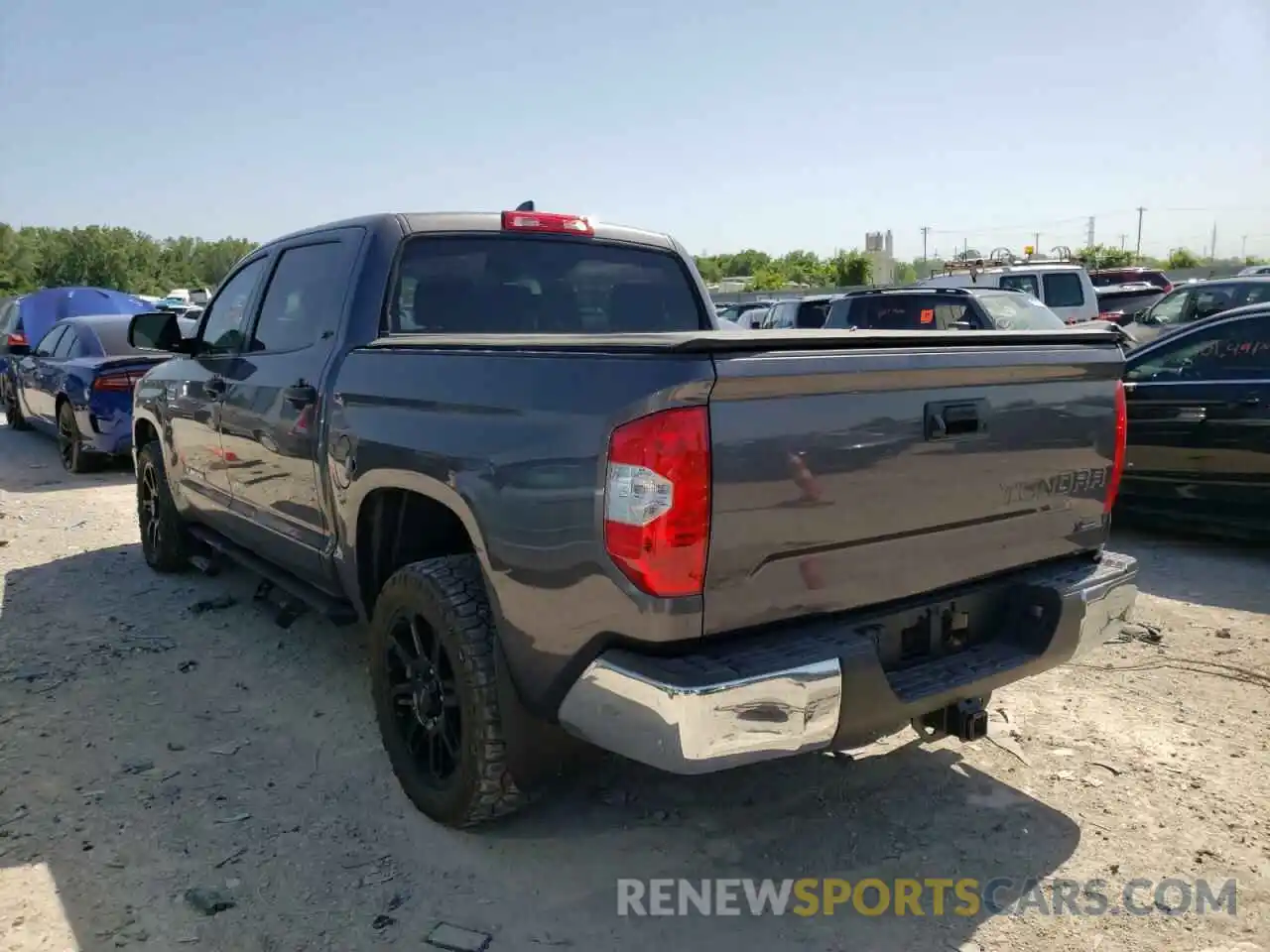 3 Photograph of a damaged car 5TFEY5F16LX260622 TOYOTA TUNDRA 2020