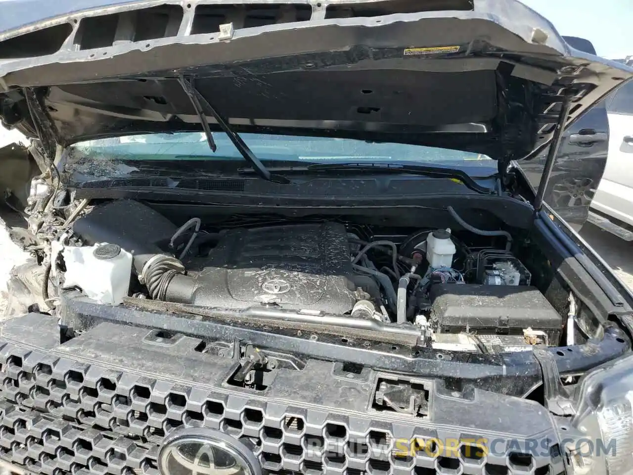 11 Photograph of a damaged car 5TFEY5F17LX265490 TOYOTA TUNDRA 2020