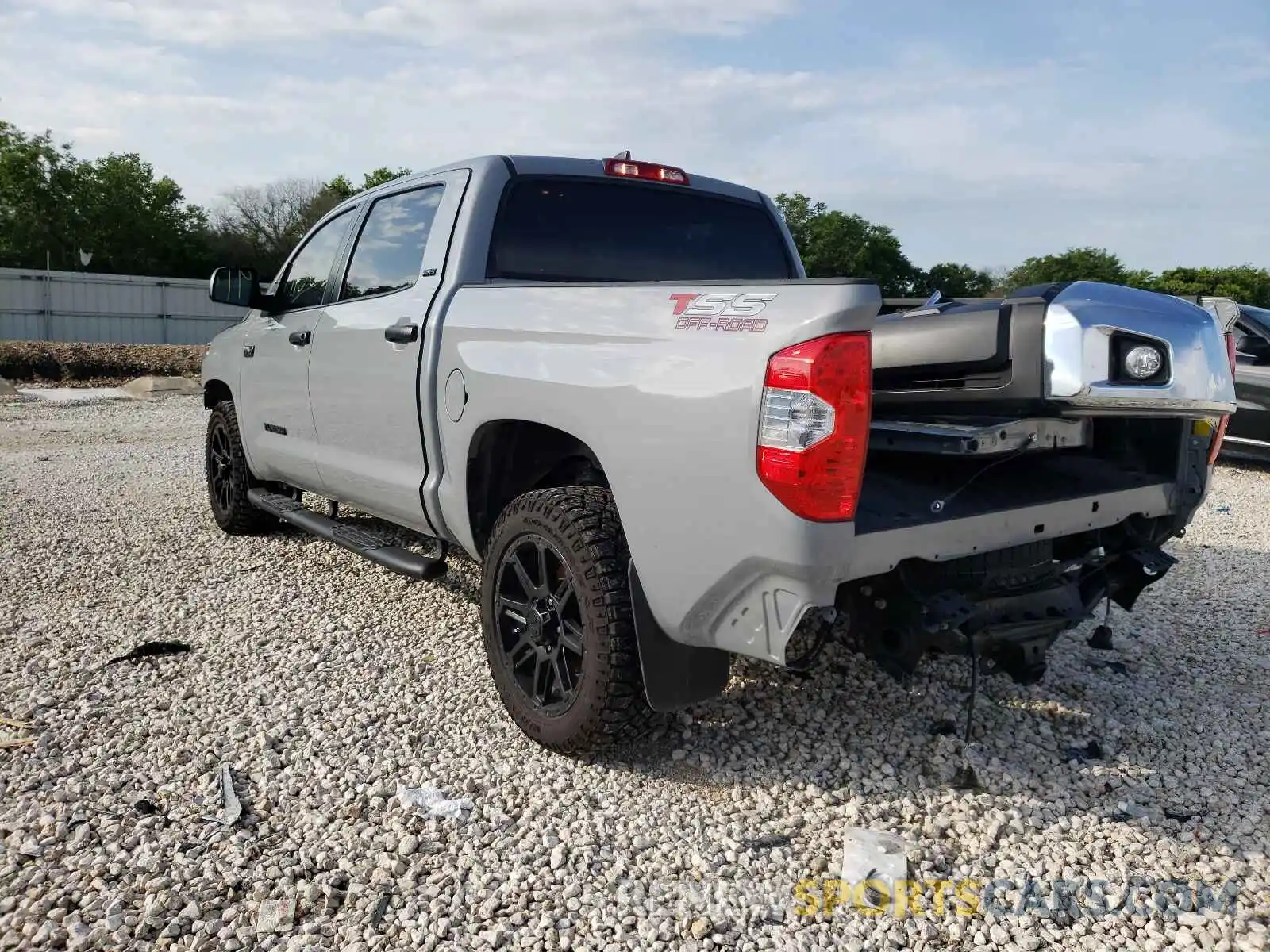 3 Photograph of a damaged car 5TFEY5F17LX266591 TOYOTA TUNDRA 2020