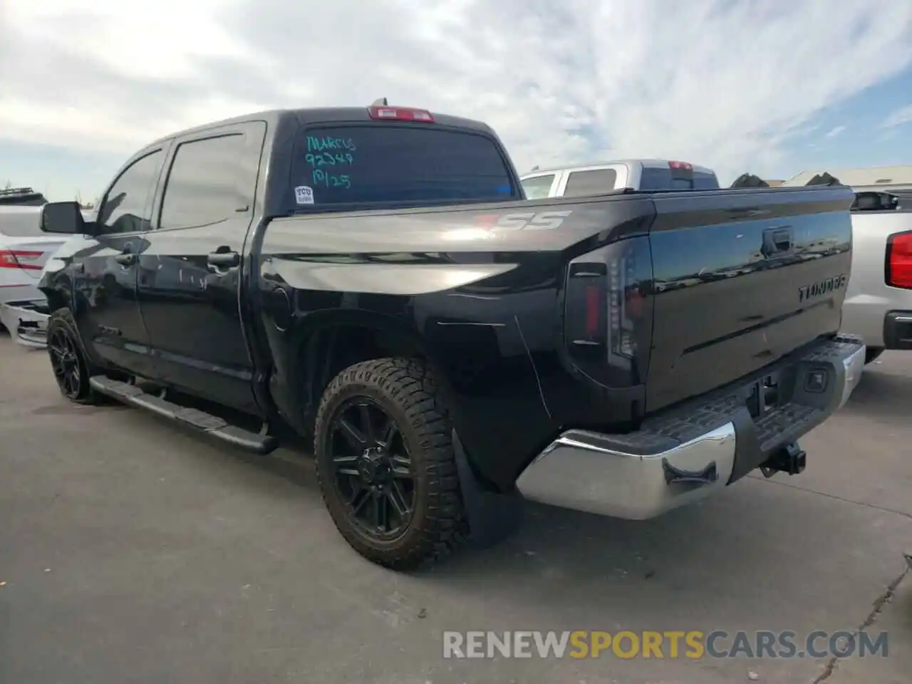 3 Photograph of a damaged car 5TFEY5F18LX266129 TOYOTA TUNDRA 2020