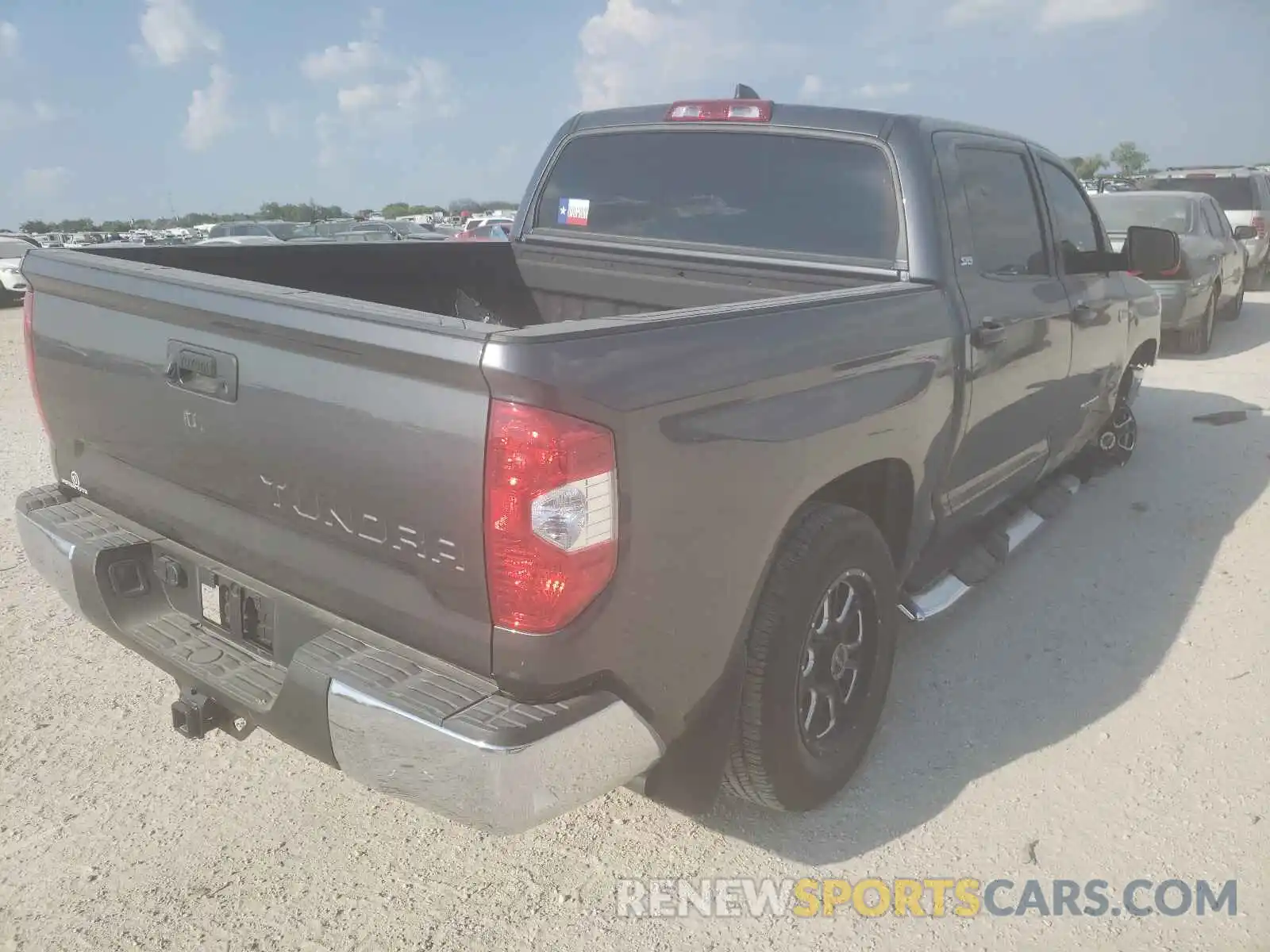 4 Photograph of a damaged car 5TFEY5F19LX265071 TOYOTA TUNDRA 2020