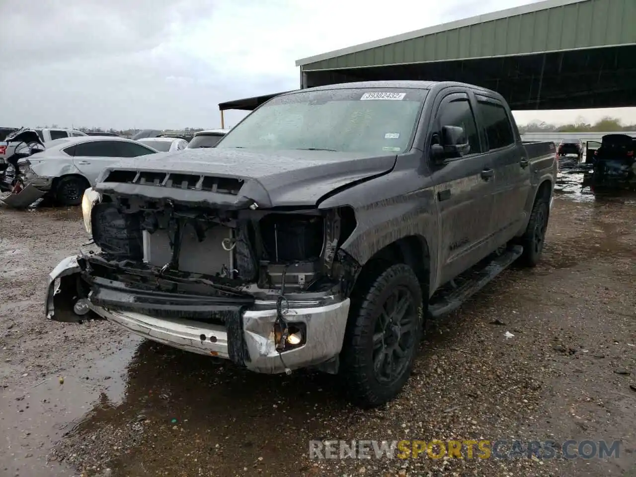 2 Photograph of a damaged car 5TFEY5F1XLX260459 TOYOTA TUNDRA 2020