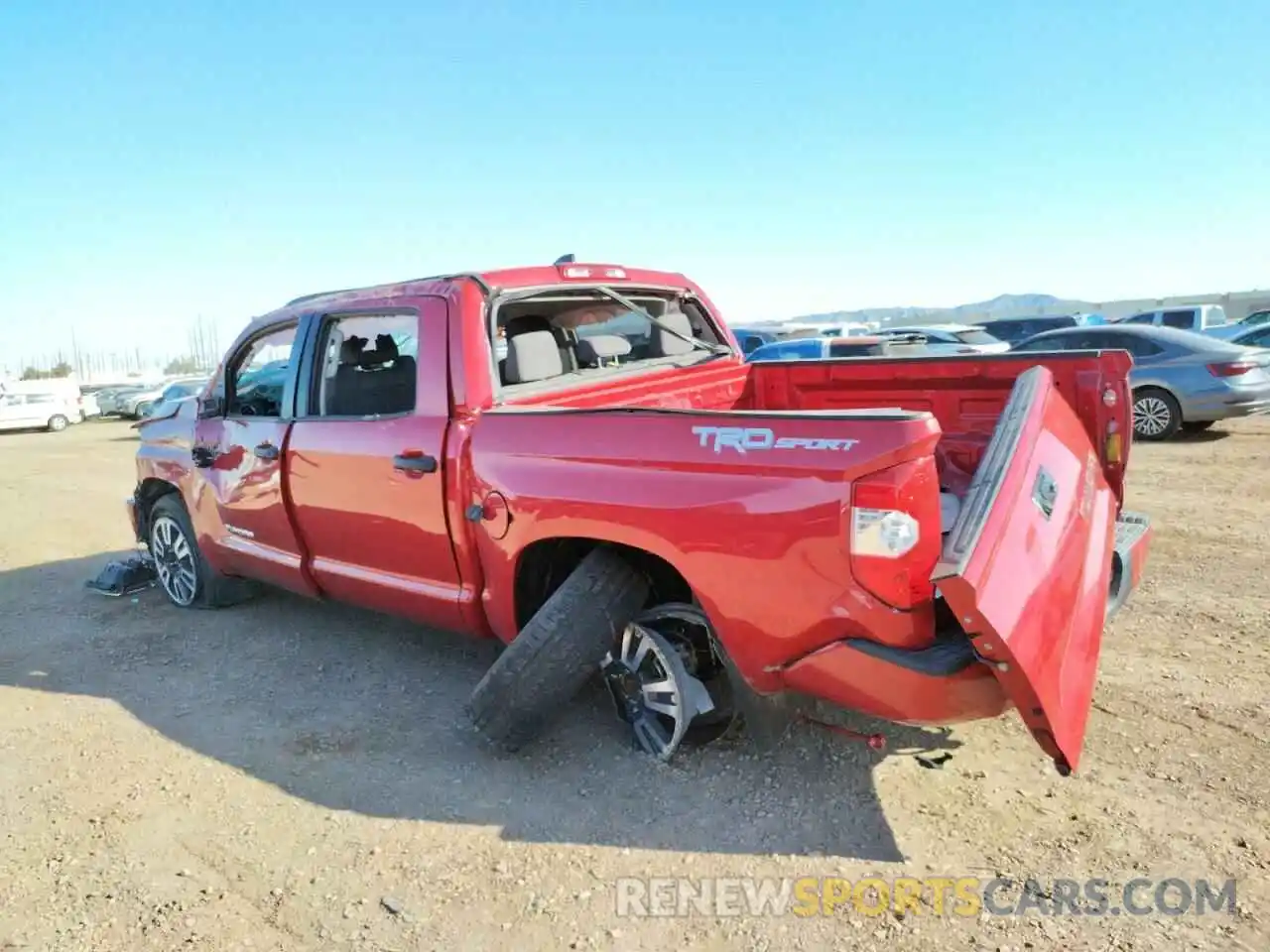 3 Photograph of a damaged car 5TFEY5F1XLX270540 TOYOTA TUNDRA 2020