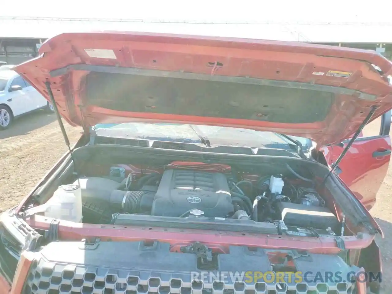 7 Photograph of a damaged car 5TFEY5F1XLX270540 TOYOTA TUNDRA 2020