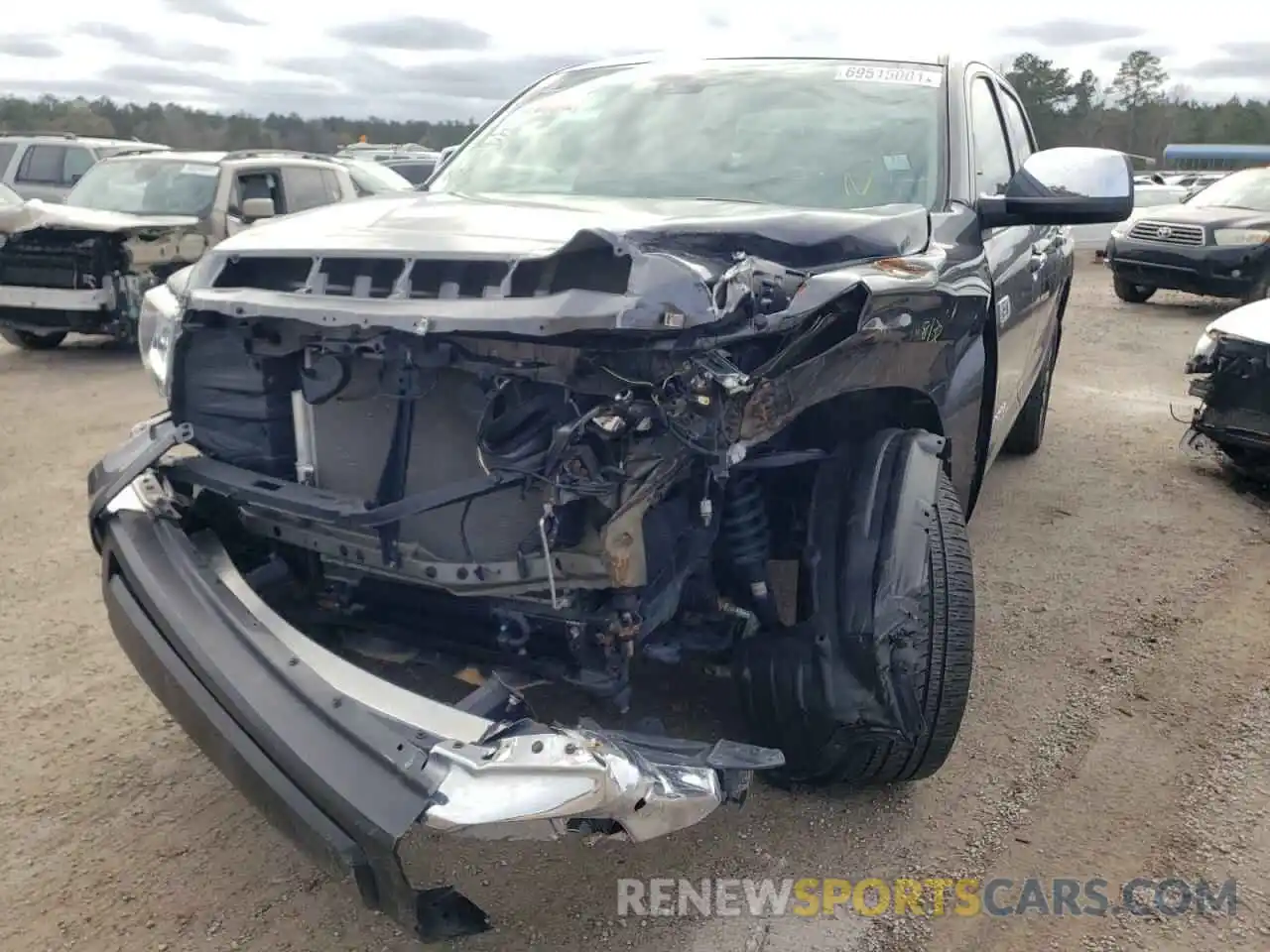 9 Photograph of a damaged car 5TFFY5F12LX259066 TOYOTA TUNDRA 2020