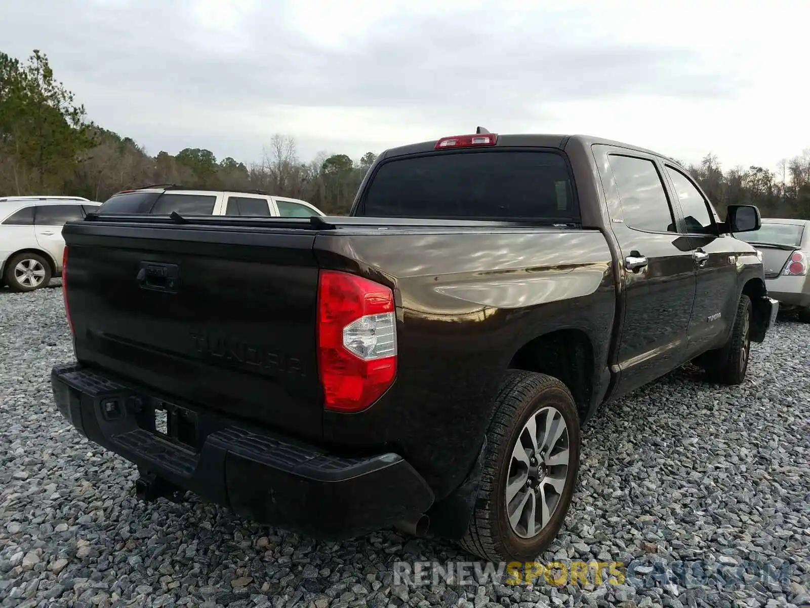 4 Photograph of a damaged car 5TFFY5F15LX260955 TOYOTA TUNDRA 2020