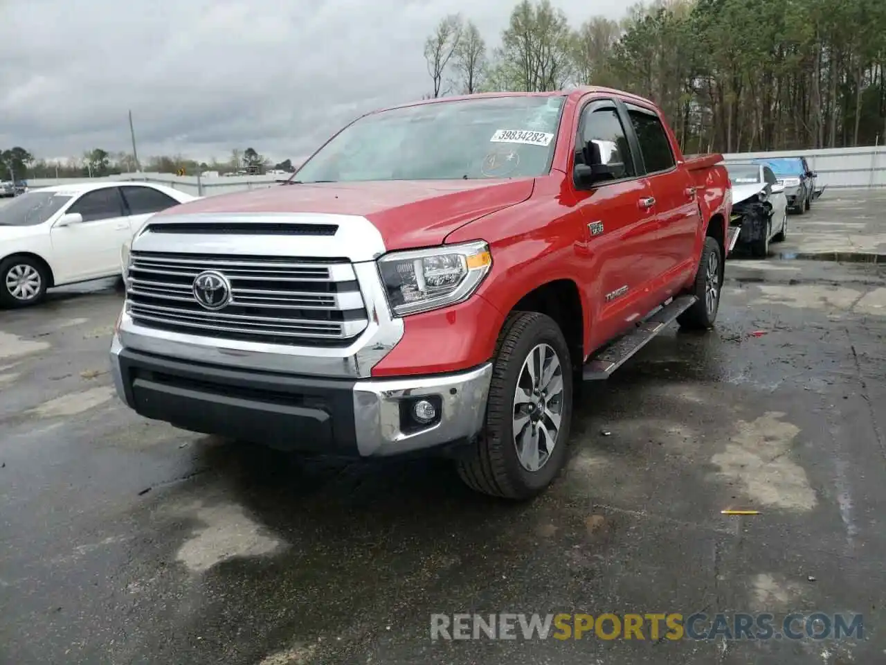 2 Photograph of a damaged car 5TFFY5F17LX269852 TOYOTA TUNDRA 2020