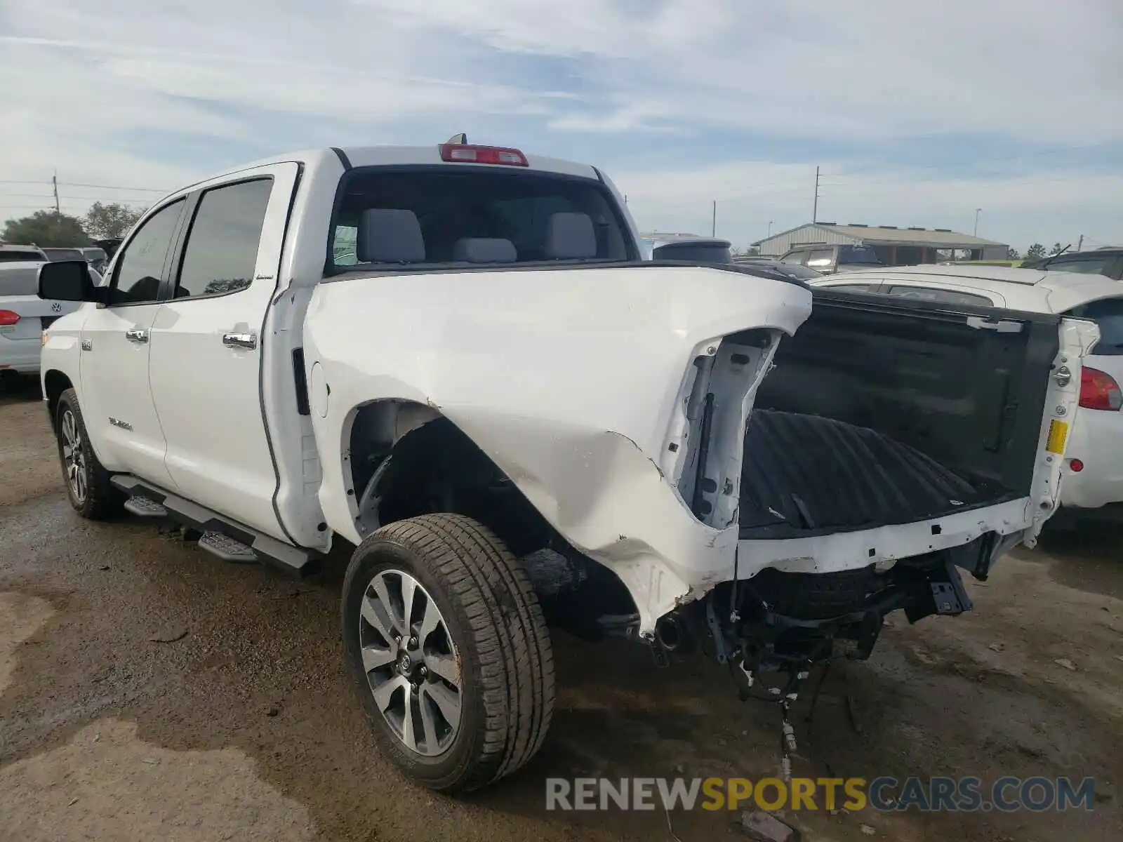 3 Photograph of a damaged car 5TFFY5F18LX264448 TOYOTA TUNDRA 2020