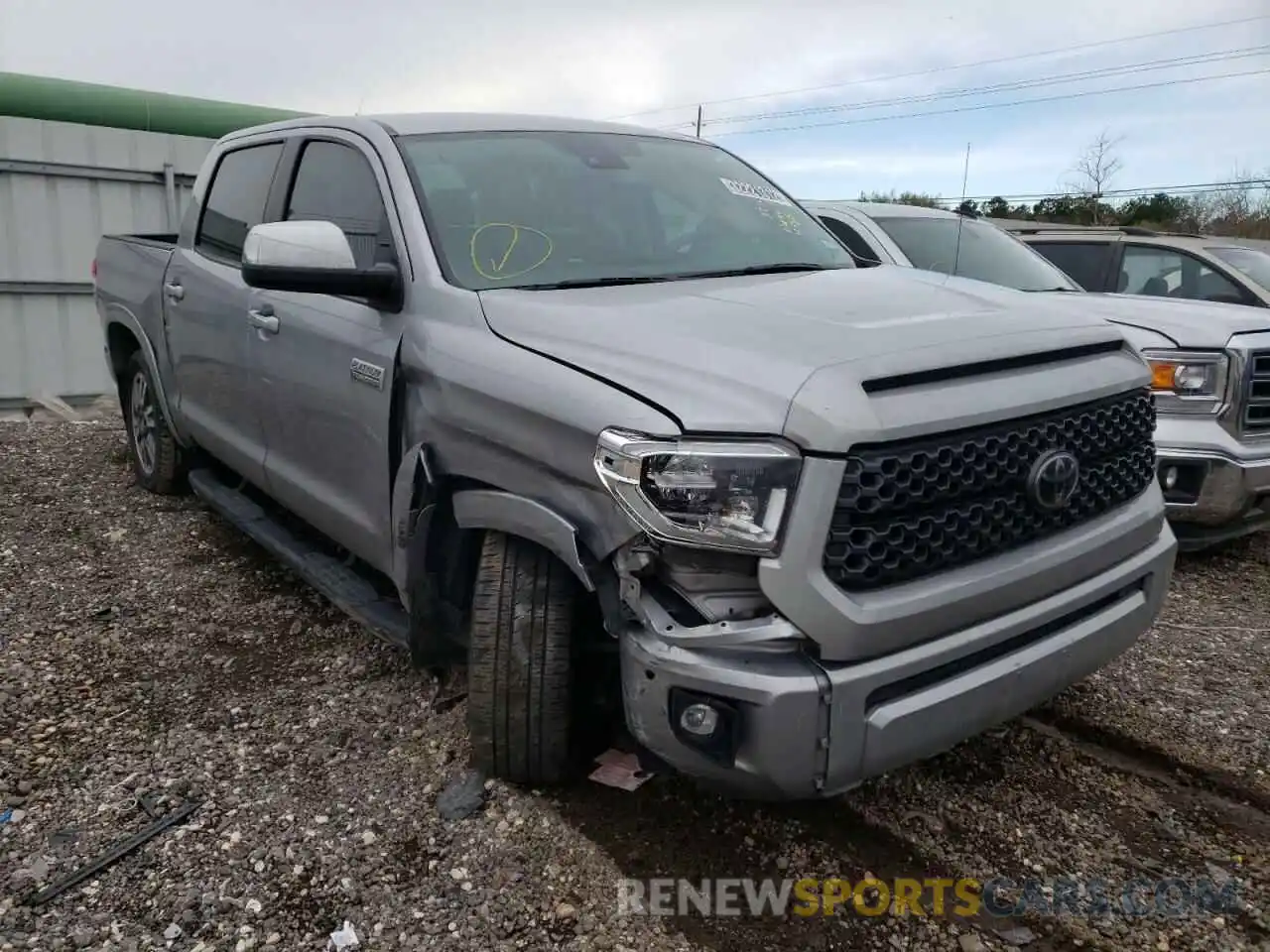 1 Photograph of a damaged car 5TFGY5F11LX267194 TOYOTA TUNDRA 2020