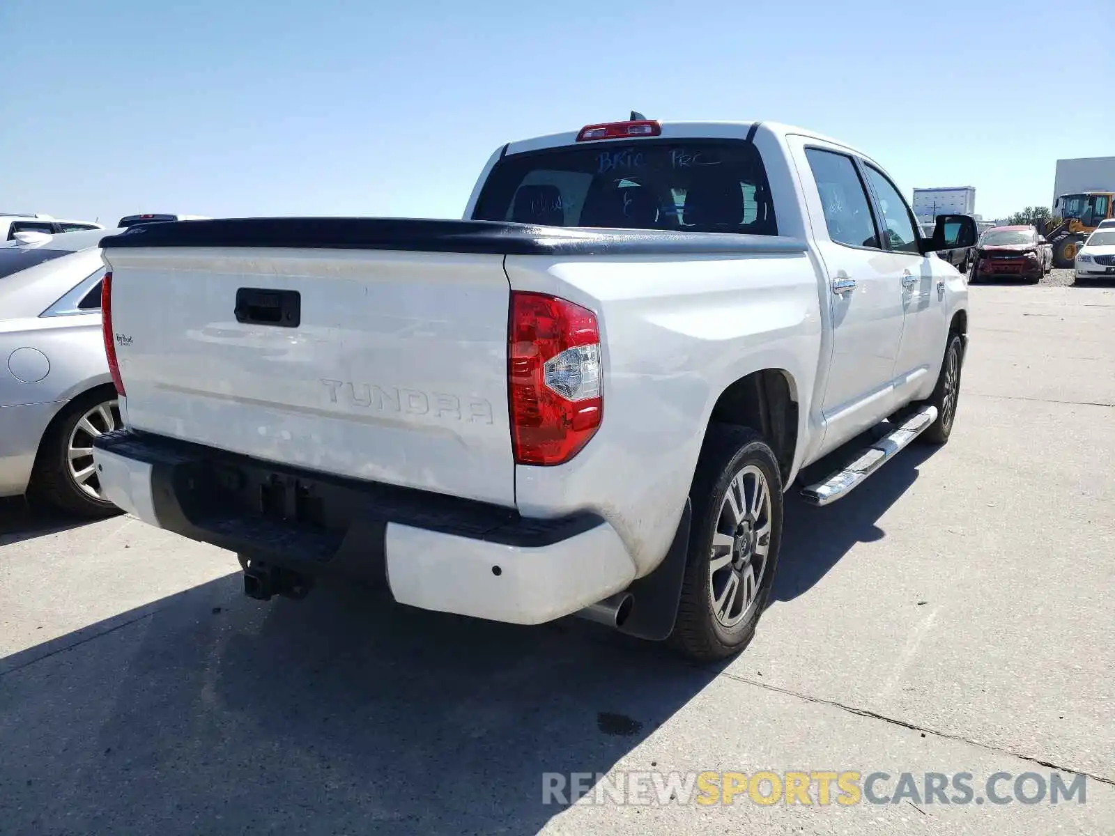 4 Photograph of a damaged car 5TFGY5F13LX264684 TOYOTA TUNDRA 2020