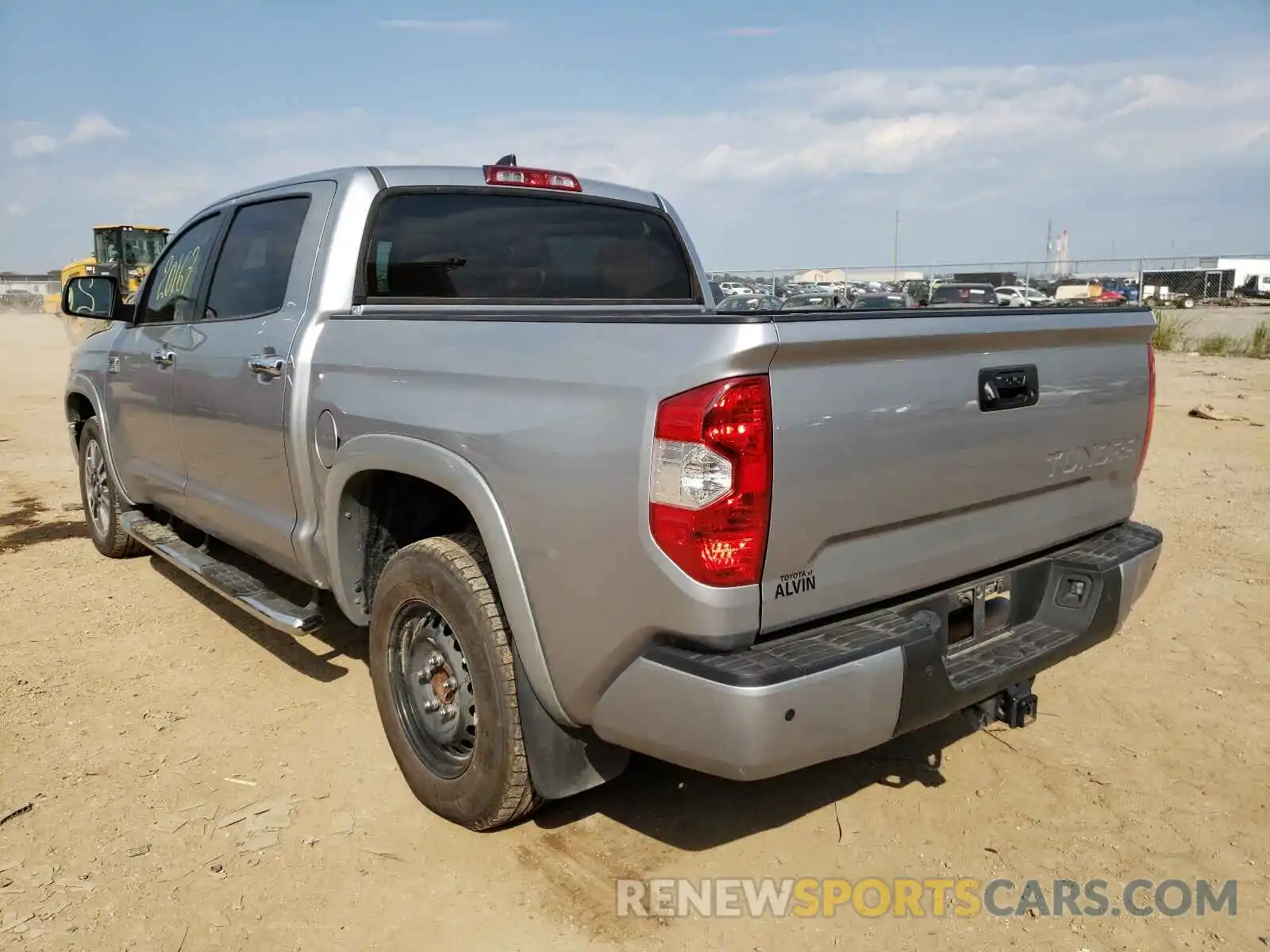 3 Photograph of a damaged car 5TFGY5F15LX259096 TOYOTA TUNDRA 2020