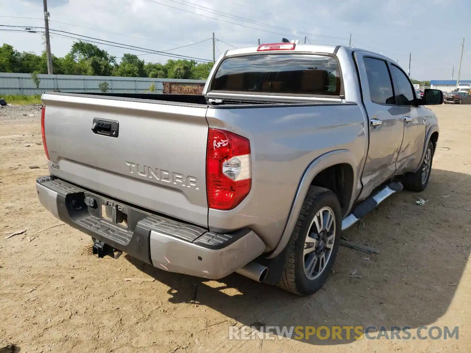 4 Photograph of a damaged car 5TFGY5F15LX259096 TOYOTA TUNDRA 2020