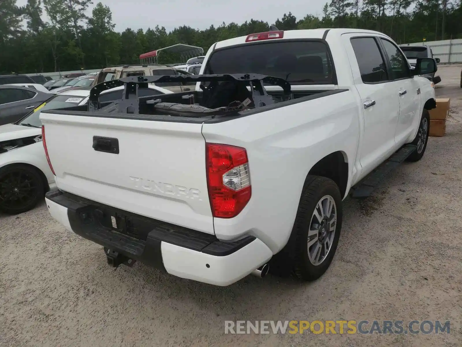 4 Photograph of a damaged car 5TFGY5F17LX265983 TOYOTA TUNDRA 2020