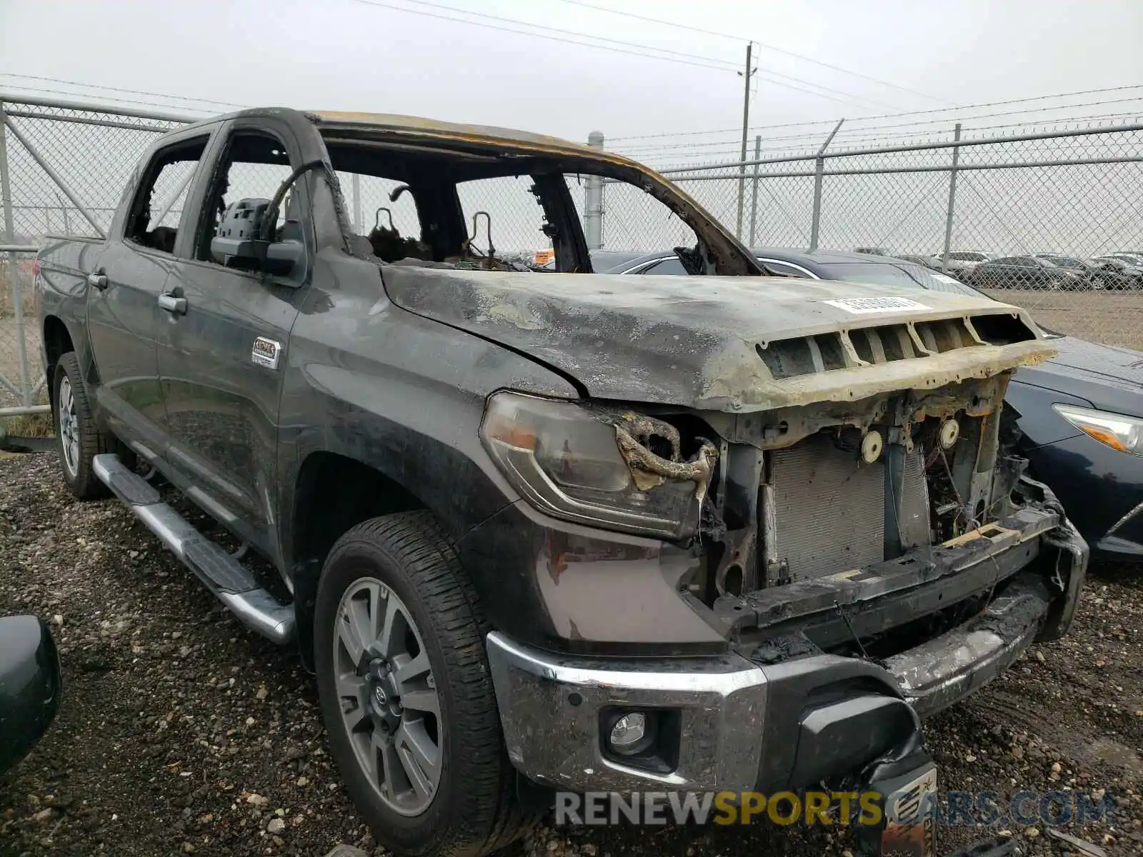 1 Photograph of a damaged car 5TFGY5F17LX267829 TOYOTA TUNDRA 2020