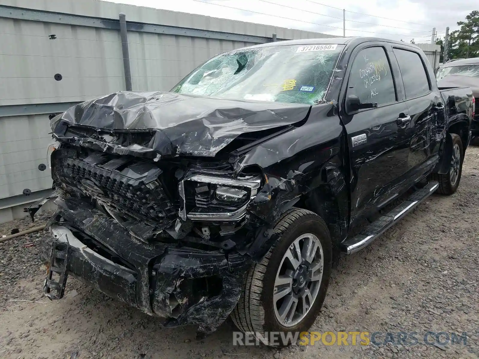 2 Photograph of a damaged car 5TFGY5F18LX256676 TOYOTA TUNDRA 2020