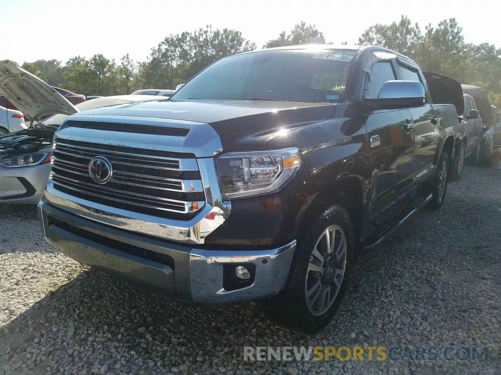 2 Photograph of a damaged car 5TFGY5F18LX266012 TOYOTA TUNDRA 2020