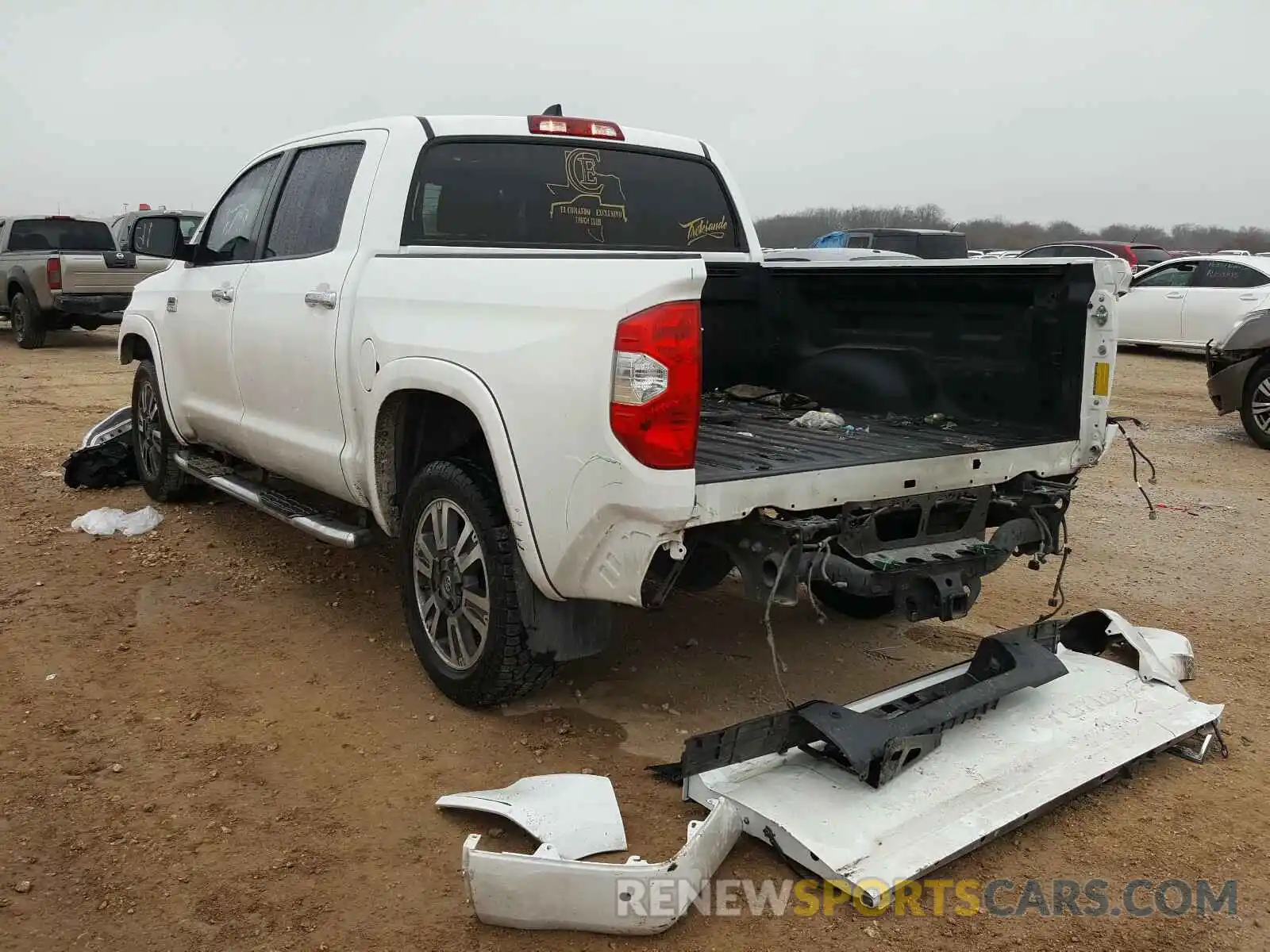 3 Photograph of a damaged car 5TFGY5F19LX268609 TOYOTA TUNDRA 2020