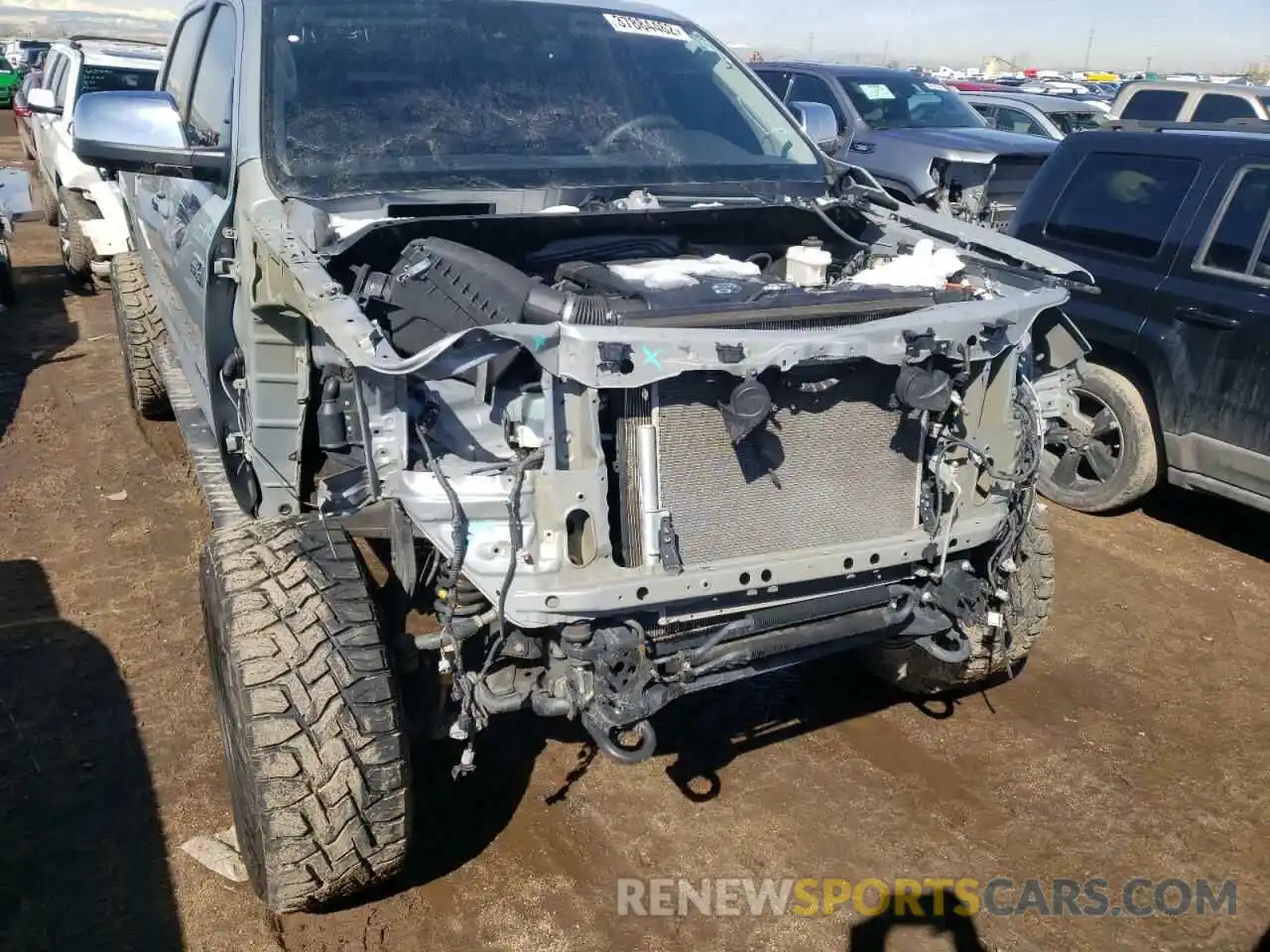 9 Photograph of a damaged car 5TFHY5F10LX882422 TOYOTA TUNDRA 2020