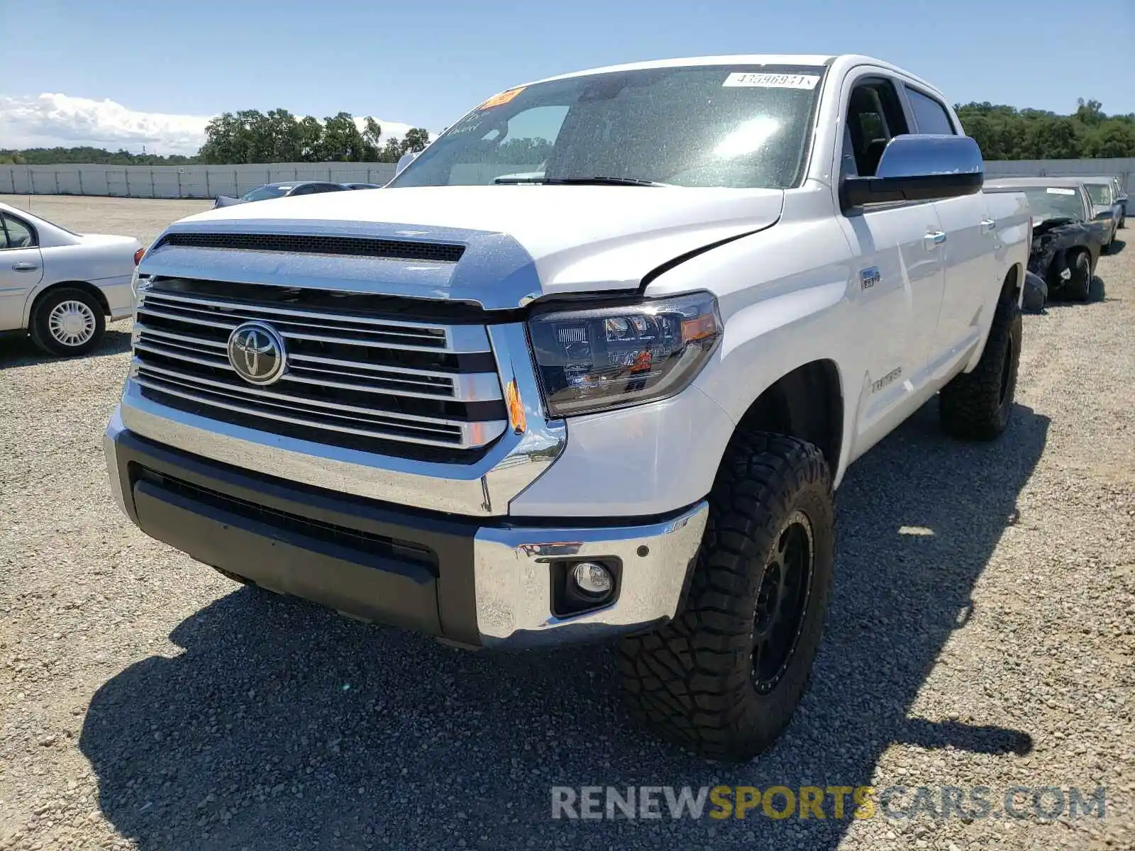 2 Photograph of a damaged car 5TFHY5F11LX897415 TOYOTA TUNDRA 2020