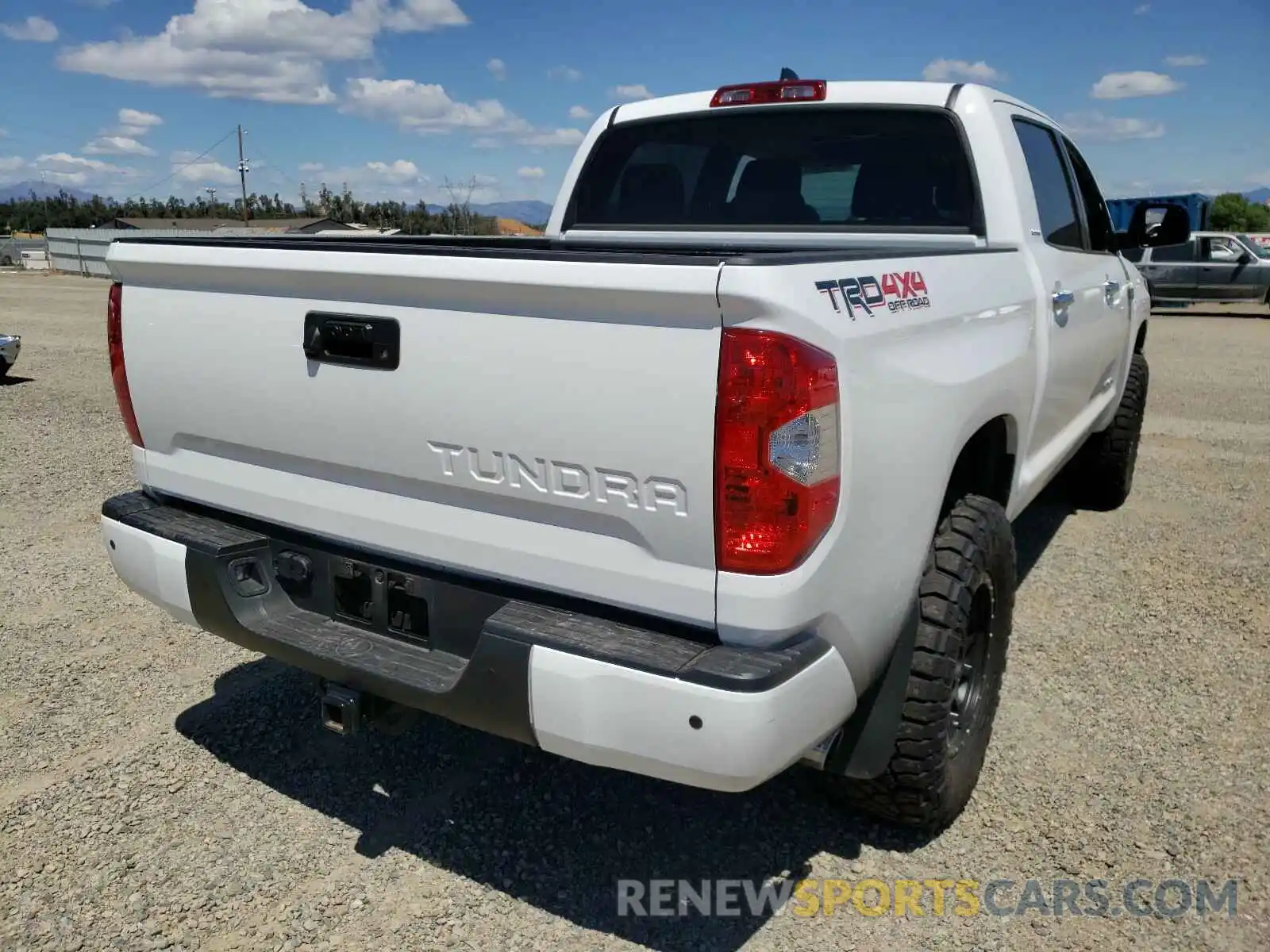 4 Photograph of a damaged car 5TFHY5F11LX897415 TOYOTA TUNDRA 2020