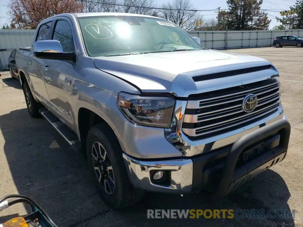 1 Photograph of a damaged car 5TFHY5F11LX901849 TOYOTA TUNDRA 2020