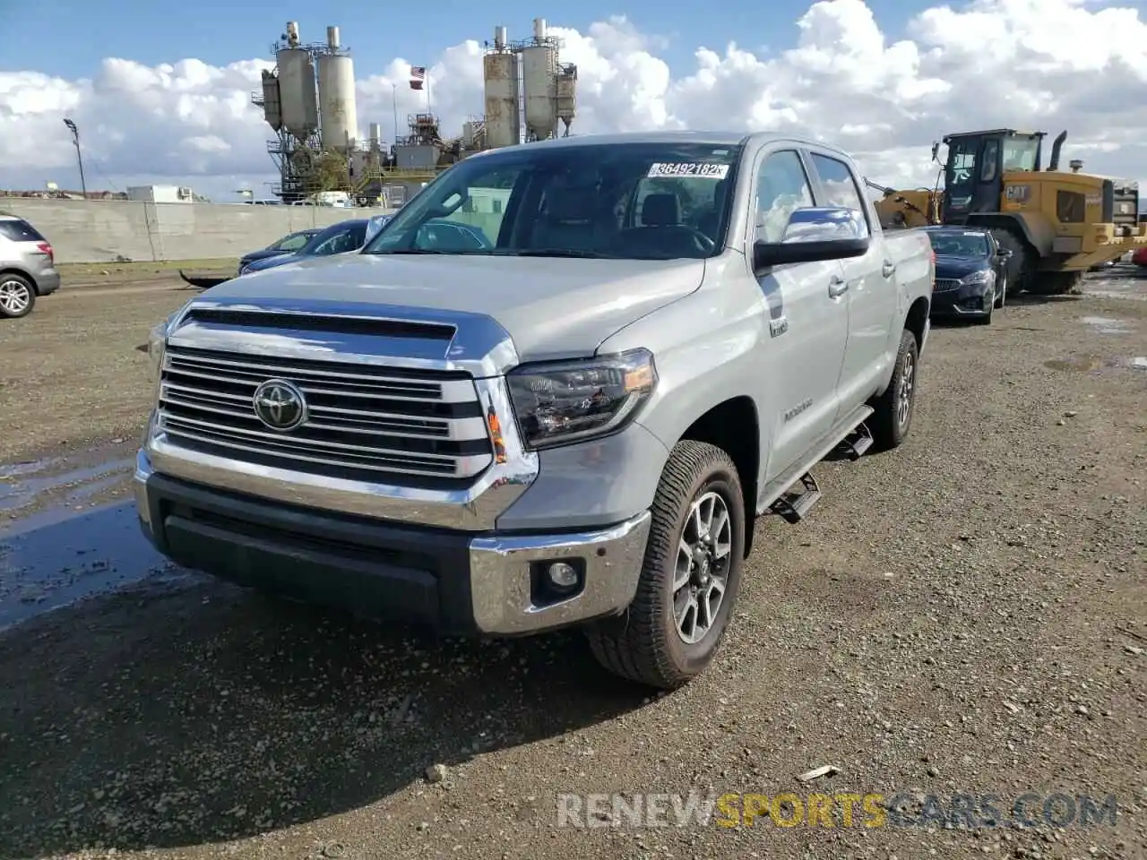 2 Photograph of a damaged car 5TFHY5F12LX876993 TOYOTA TUNDRA 2020