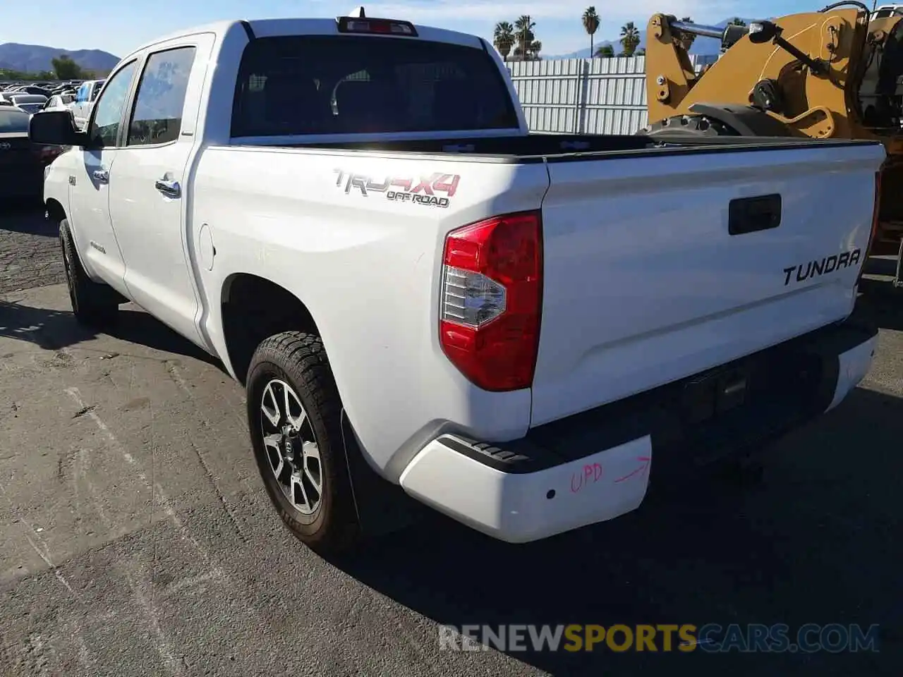 3 Photograph of a damaged car 5TFHY5F13LX884939 TOYOTA TUNDRA 2020