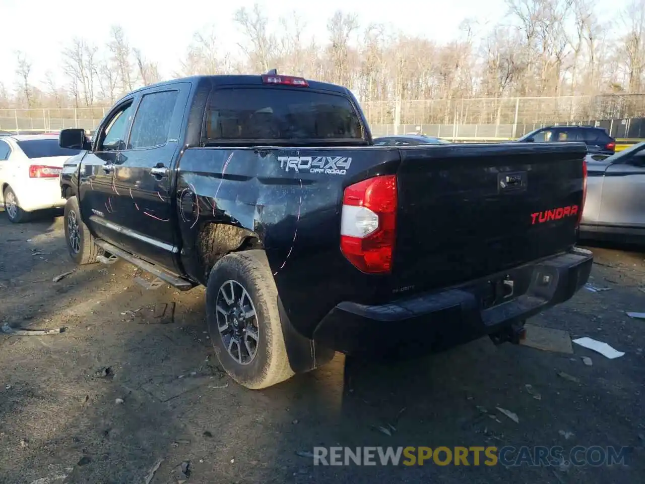 3 Photograph of a damaged car 5TFHY5F13LX897772 TOYOTA TUNDRA 2020