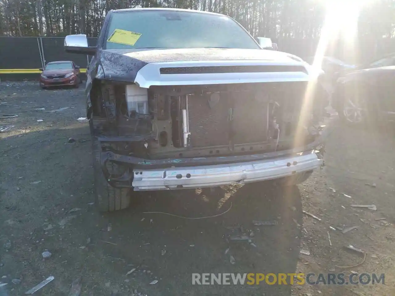 9 Photograph of a damaged car 5TFHY5F13LX897772 TOYOTA TUNDRA 2020