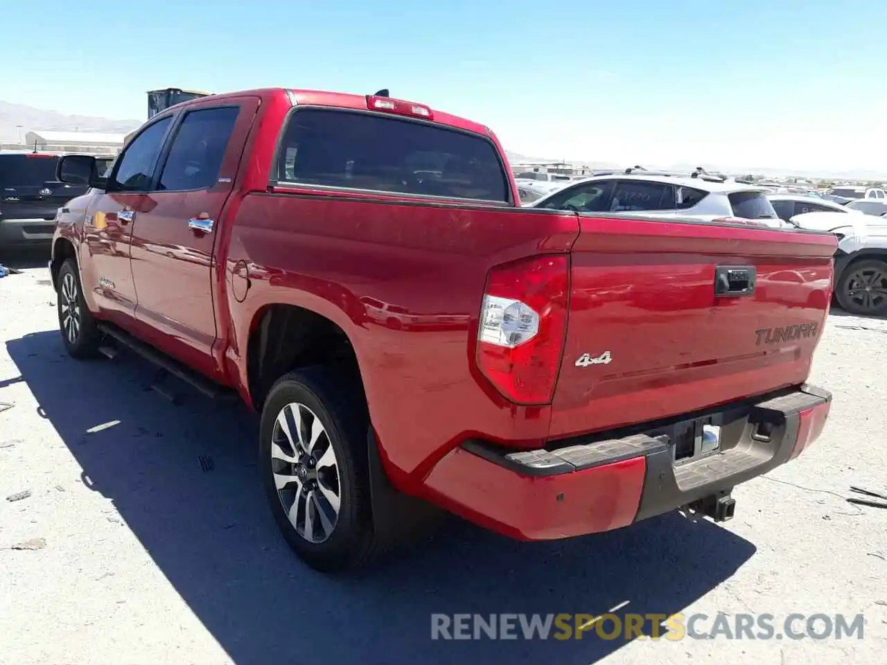 3 Photograph of a damaged car 5TFHY5F13LX912027 TOYOTA TUNDRA 2020