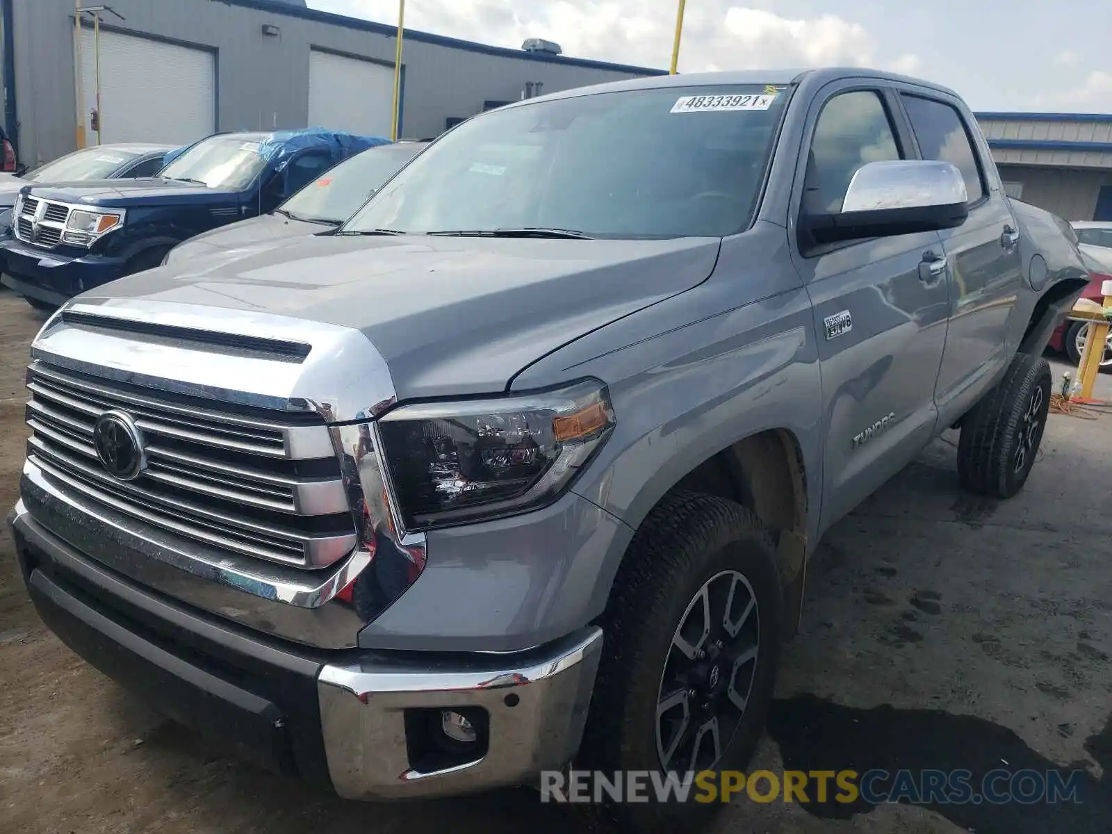 2 Photograph of a damaged car 5TFHY5F13LX929278 TOYOTA TUNDRA 2020