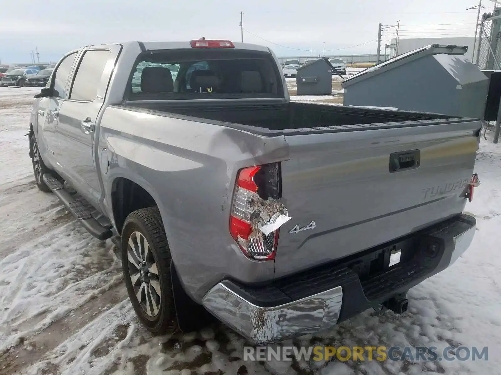 3 Photograph of a damaged car 5TFHY5F14LX886571 TOYOTA TUNDRA 2020