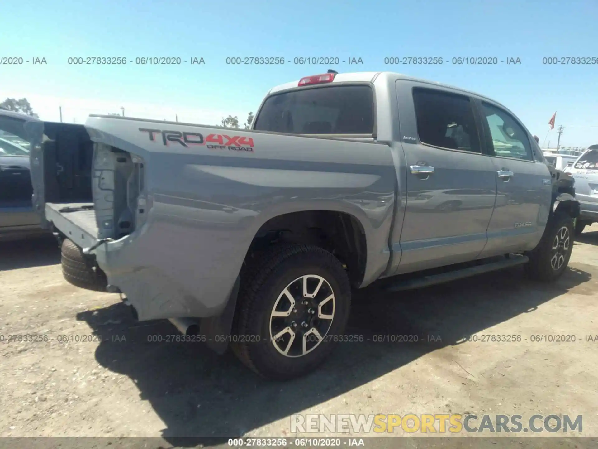 4 Фотография поврежденного автомобиля 5TFHY5F14LX891706 TOYOTA TUNDRA 2020