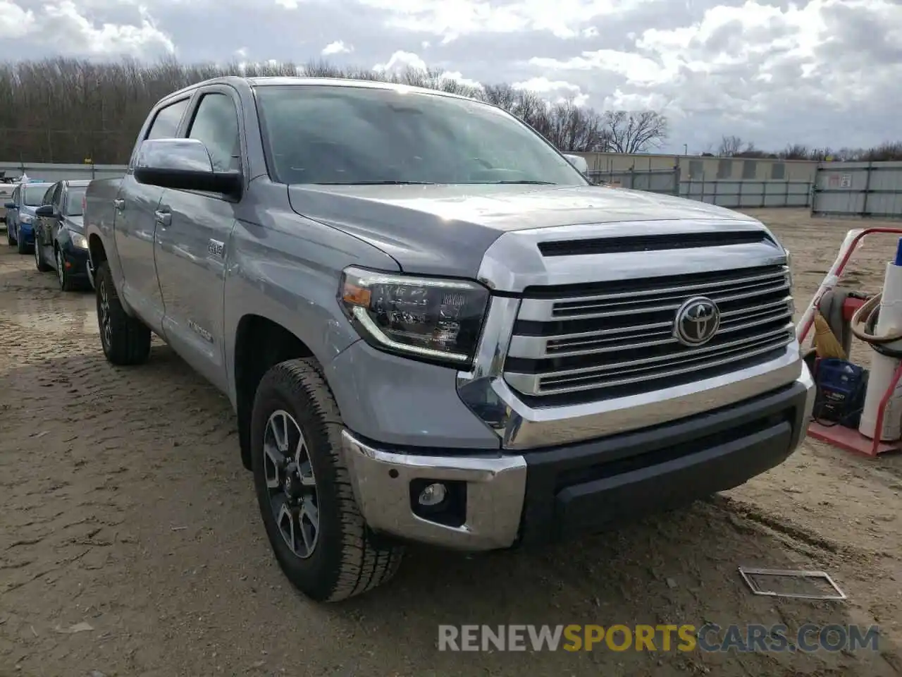 1 Photograph of a damaged car 5TFHY5F14LX907760 TOYOTA TUNDRA 2020